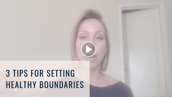 3 Tips for Setting Healthy Boundaries